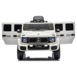 Elektrické autíčko Mercedes G 4x4, 24V - biele